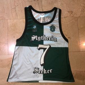 Harry Potter Slytherin Tank Top Jersey Size Medium